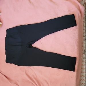 Isabel Maternity Black Leggings XL